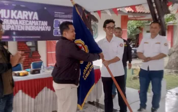 Andi Sutrisno, S.Pd, Ketua Karang Taruna Kecamatan Sindang Masa Bakti 2025-2030 Resmi Dikukuhkan